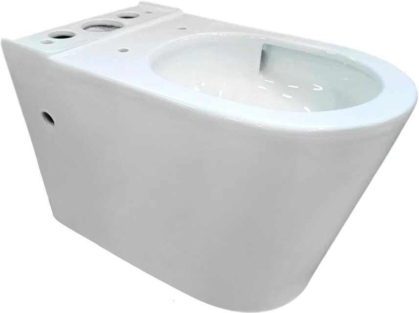 

Унитаз напольный Saniteco KW-T005B-R (чаша)