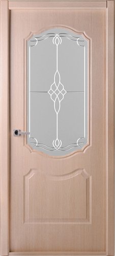 Межкомнатная дверь Belwooddoors Перфекта 60 см (стекло, экошпон, клен серебристый/мателюкс 36)