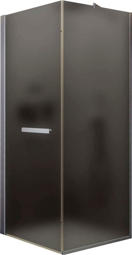 Душевой уголок MaybahGlass MGY-1322-5 (графит матовый стекло/хром матовый)