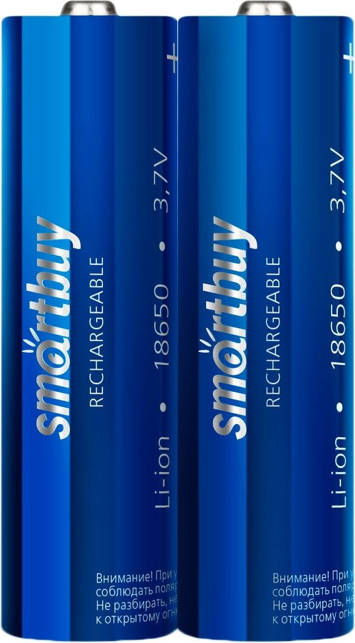 

Аккумулятор SmartBuy 18650 2000 mAh 1 шт.
