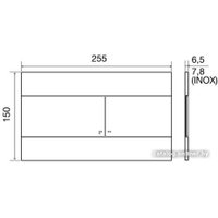 Инсталляция для унитаза OLI 80 Slim 600151+154962 (золотой)