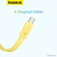 Внешний аккумулятор Baseus Magnetic Fast Charge Power Bank Type-C Edition 30W 10000mAh (желтый)