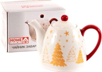 Заварочный чайник Home Line Золотая ель BB101941