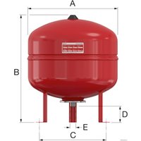 Расширительный бак Flamco Flexcon R 80