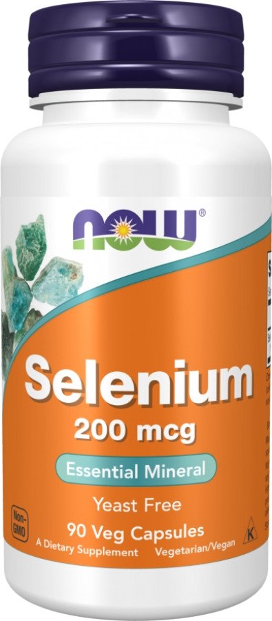 

Витамины, минералы Now Foods Selenium 200 мкг (90 капсул)