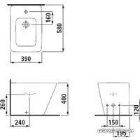 Биде Laufen Alessi Dot [8329014003041]