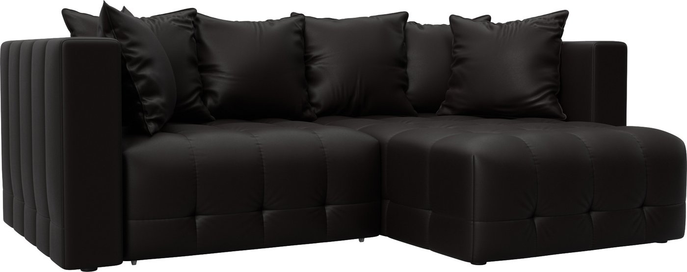 

Угловой диван Лига диванов Лига-052 НПБ универсальный 129911 (экокожа Grifon 12 коричневый)