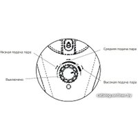 Паровая швабра StarWind SSM5575 (золотистый/темно-серый)