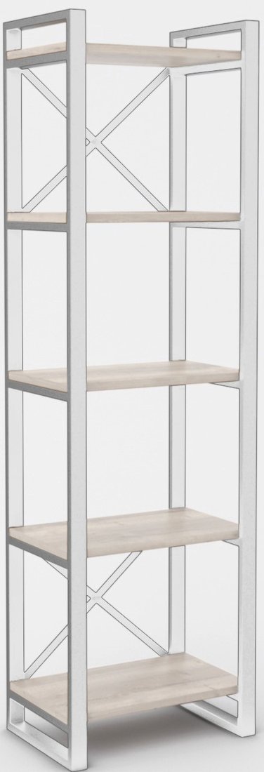 

Стеллаж Hype Mebel Стандарт 80x200 (белый/древесина белая)