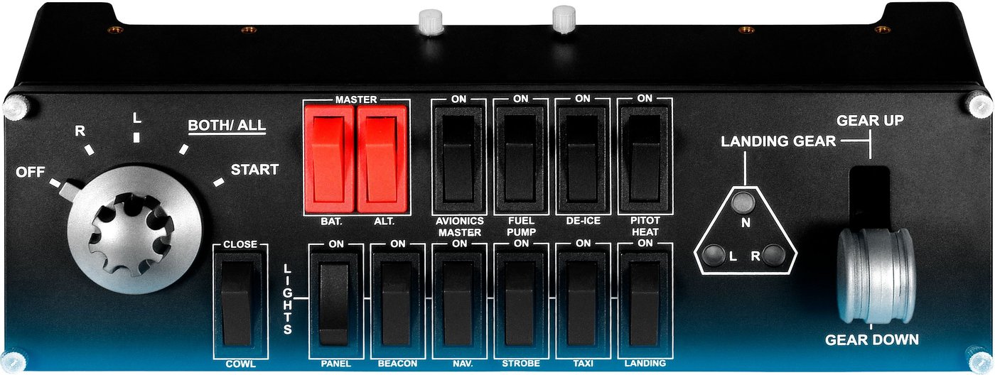 

Оборудование для авиасимов Logitech Flight Switch Panel