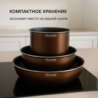 Набор сковород Rondell Kortado RDA‑1690