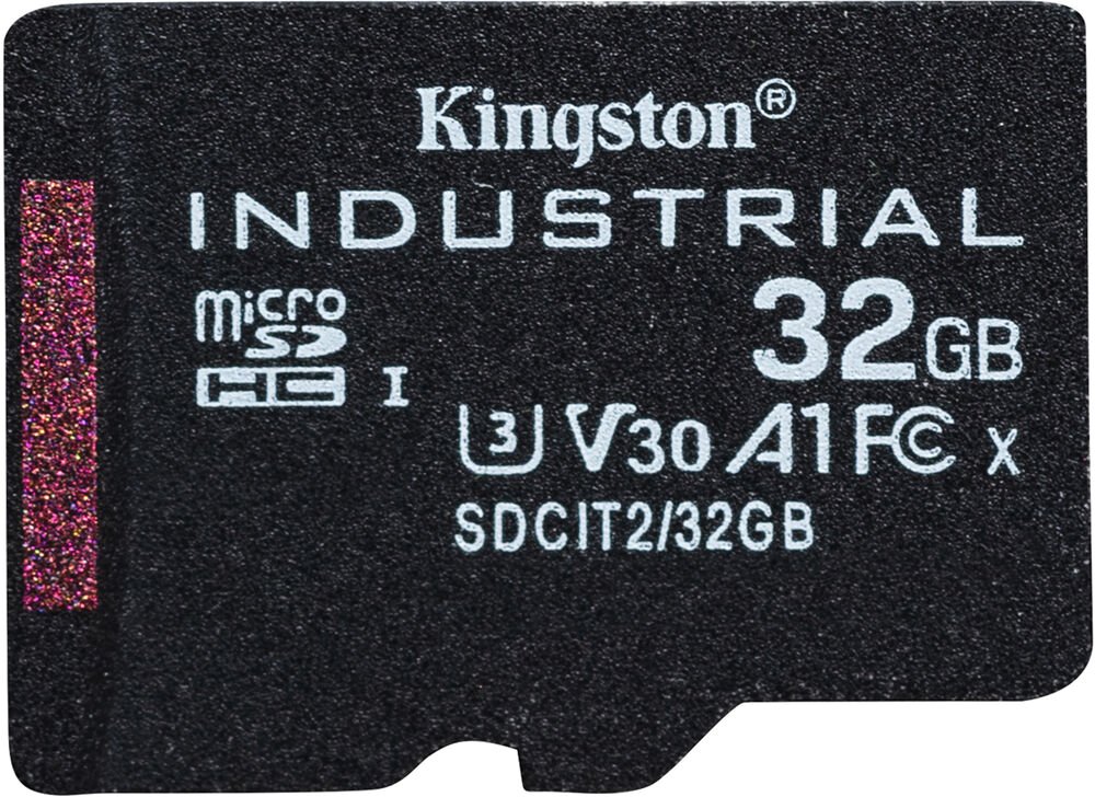 

Карта памяти Kingston Industrial microSDHC SDCIT2/32GBSP 32GB