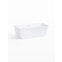 Ванна Wellsee Graceful Pro 168x80 230903001 (отдельностоящая ванна белый глянец, экран, ножки, сифон-автомат хром)