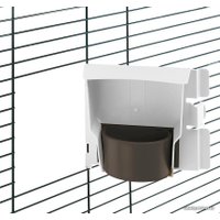 Кормушка Ferplast Brava 4 84527711 (белый/коричневый)