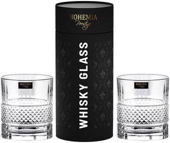 Набор бокалов для виски Bohemia Crystal Prestige Elegante 340 (2 шт)