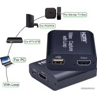 Устройство видеозахвата USBTOP USB2.0 – HDMI 4K UHD (ver. 003)