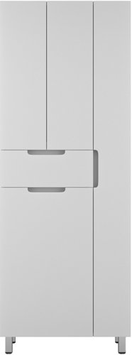 Style Line Шкаф-пенал Оптима 70 (напольный, корзина, отделение для халата)