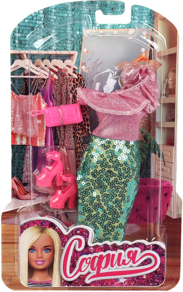 

Одежда для кукол Карапуз Для Софии SETDRESS-4-S-BB