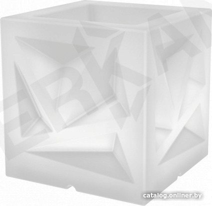Кашпо Berkano Светящееся Icelandic Cube DB (белый, подсветка)