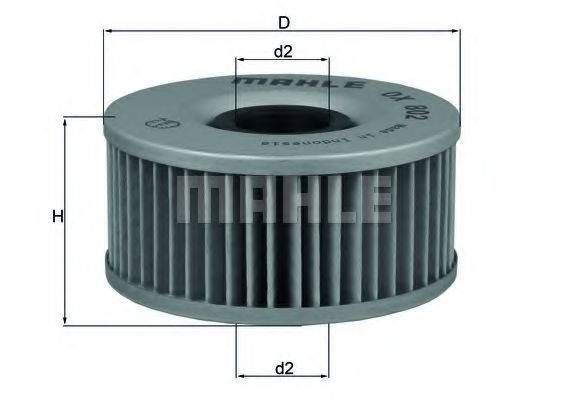 

Масляный фильтр Mahle Knecht OX802