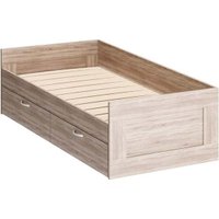 Кровать-тахта Mio Tesoro Сириус раздвижная 90x200 2.02.08.450.3 (дуб сонома)