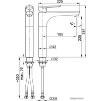 Смеситель Armatura Tanzanit 5022-712-00