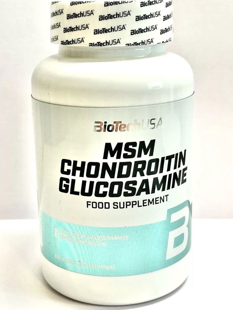 Комплекс BioTech USA MSM+Chondoitine+Glucosamine (60 таблеток)