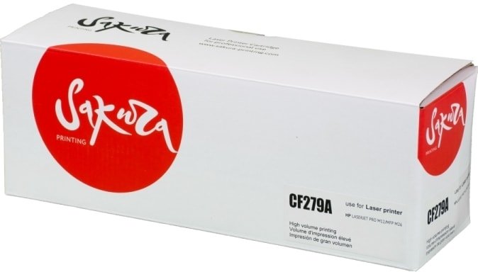 

Картридж Sakura Printing SACF279A (аналог HP CF279A)
