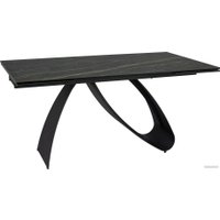 Кухонный стол Signal Diuna DIUNACNDC160 (черный/черный матовый)