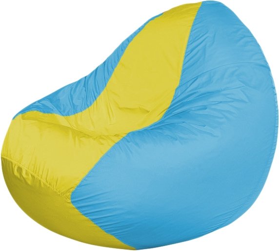 

Кресло-мешок Flagman Classic K2.1-52 (голубой/желтый)