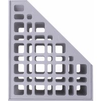 Лоток для бумаг BRAUBERG Maxi Plus 237016 (серый)