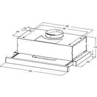 Кухонная вытяжка Weissgauff TEL 06 1M BM