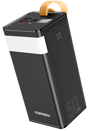

Внешний аккумулятор VDENMENV DP25 50000mAh (черный)