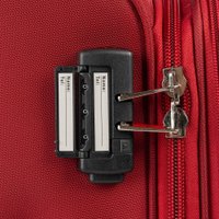 Чемодан Monza 8038# (L, красный)