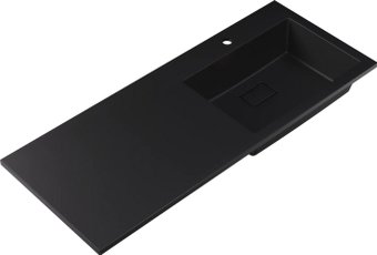 Умывальник Roxen Faber 120R black 30010120R-B