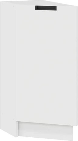 

Шкаф напольный Трия Гренада торцевой с одной дверью 1Н3Т (белый/холст белый)