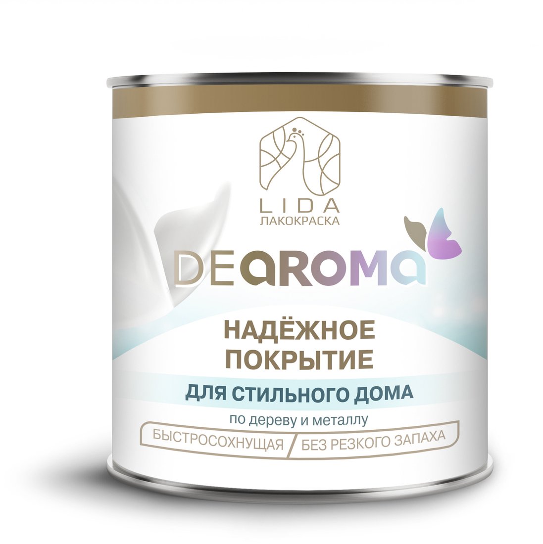 

Эмаль DeAroma Быстросохнущая 1.8 кг (желтый)