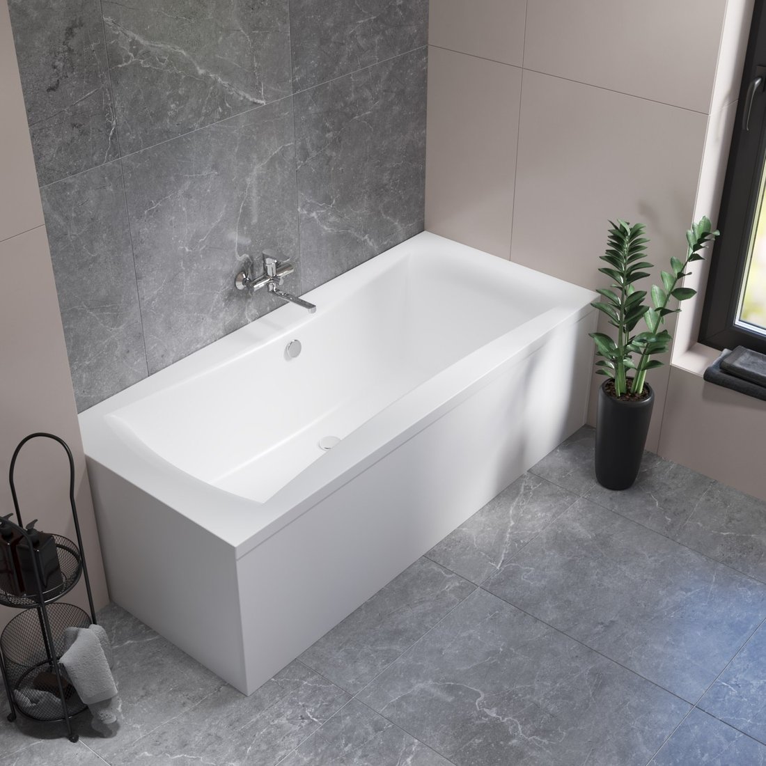 

Ванна Lauter Belgravia 200x90 21110200 (с каркасом и лицевым экраном)