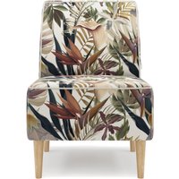 Интерьерное кресло MONOFIX Одос Принт кресло (тропики/микровелюр)