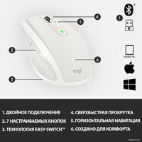 Мышь Logitech MX Anywhere 2S (светло-серый)