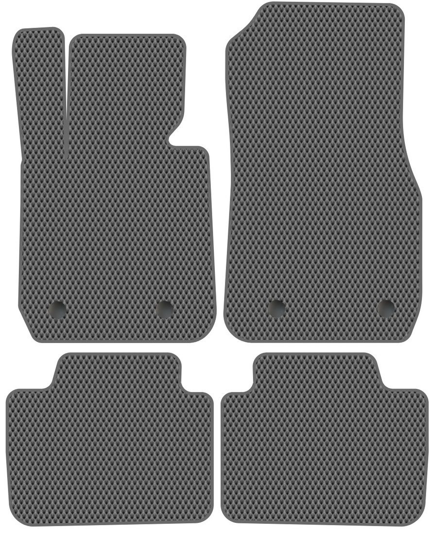 

Комплект ковриков для авто Alicosta BMW 3-Series V, VI (седан, универсал / F30, F31, F80) 2011 - 2019 (серый, ромб)