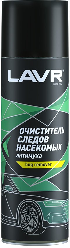 

Lavr Пенный очиститель следов насекомых Антимуха 650мл Ln1430
