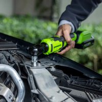 Трещотка Greenworks GD24RW 3804007CUA (с 1-им АКБ, сумка)