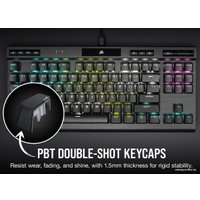 Клавиатура Corsair K70 RGB TKL (Cherry MX Red, нет кириллицы)