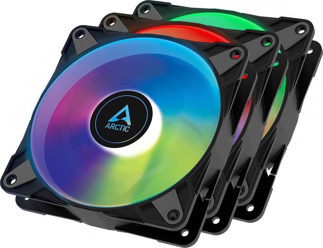 

Комплект вентиляторов для корпуса Arctic P12 PWM PST A-RGB 0dB ACFAN00232A