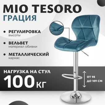 Стул Mio Tesoro Грация BS-035 (G062-45 синий)