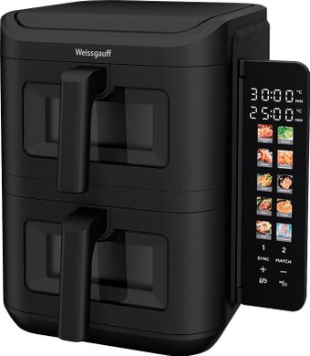 Аэрогриль (аэрофритюрница) Weissgauff WAF 711 DD DoubleFlexFry