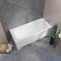 Ванна Lauter Sophia 160х70 21205160 (с каркасом, черным подголовником)