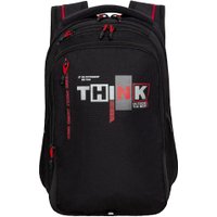 Городской рюкзак Grizzly RU-438-1 (черный/красный)