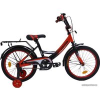 Детский велосипед Heam Classic 16 (черный/красный)